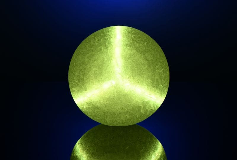 Светодиодный мяч для художественной гимнастики S (15 см)