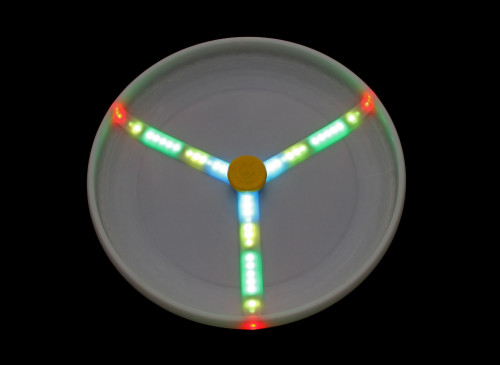 LED Flying Disc Double 20 for Ultimate Frisbee