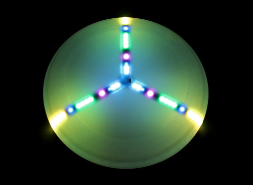 LED Flying Disc Double 20 for Ultimate Frisbee