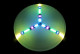LED Flying Disc Double 20 for Ultimate Frisbee
