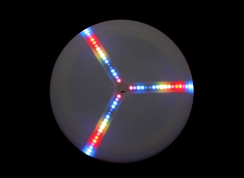 LED Flying Disc Double 20 for Ultimate Frisbee