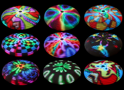 LED Flying Disc Double 20 for Ultimate Frisbee