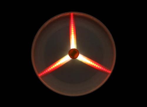 LED Flying Disc Double 20 for Ultimate Frisbee